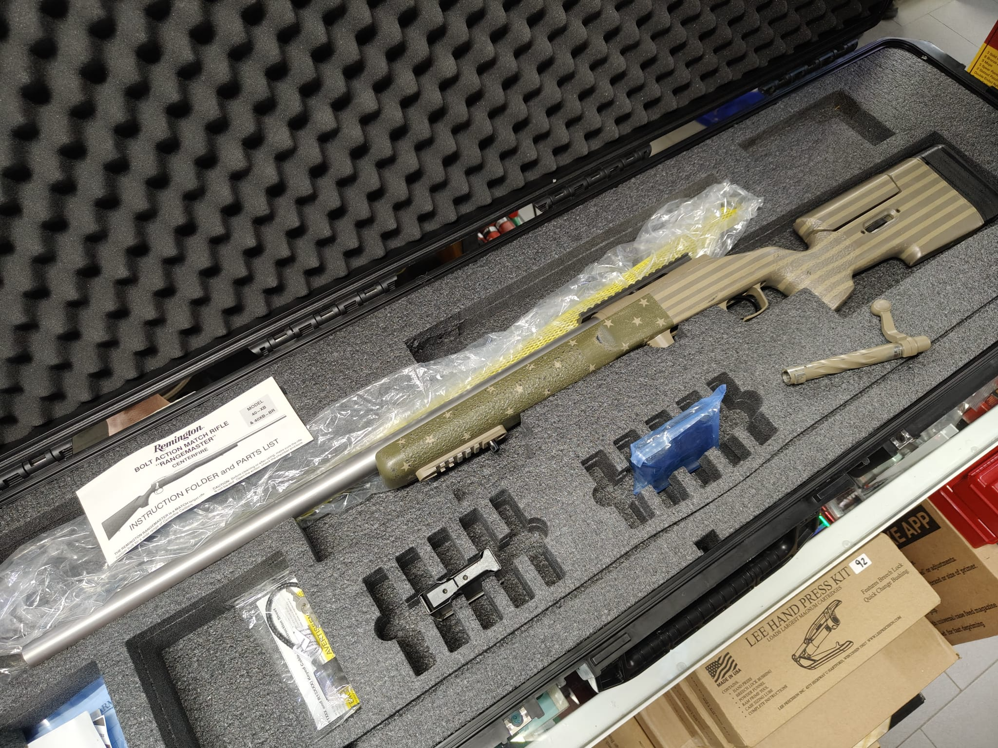 Remington carabina bolt action usata mod.40X Stars&Stripes cal. 308 Win.